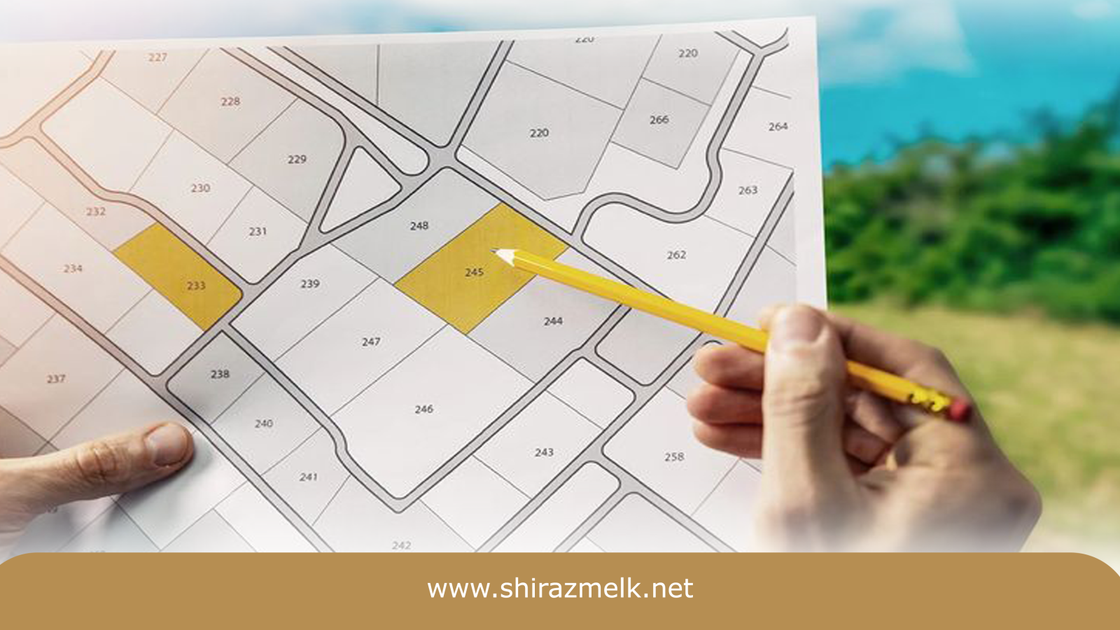 زمین‌های سست، ریزشی و نشست‌دار نخرید